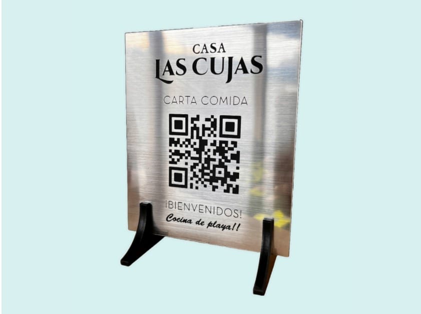 Carta Menu Metalizada